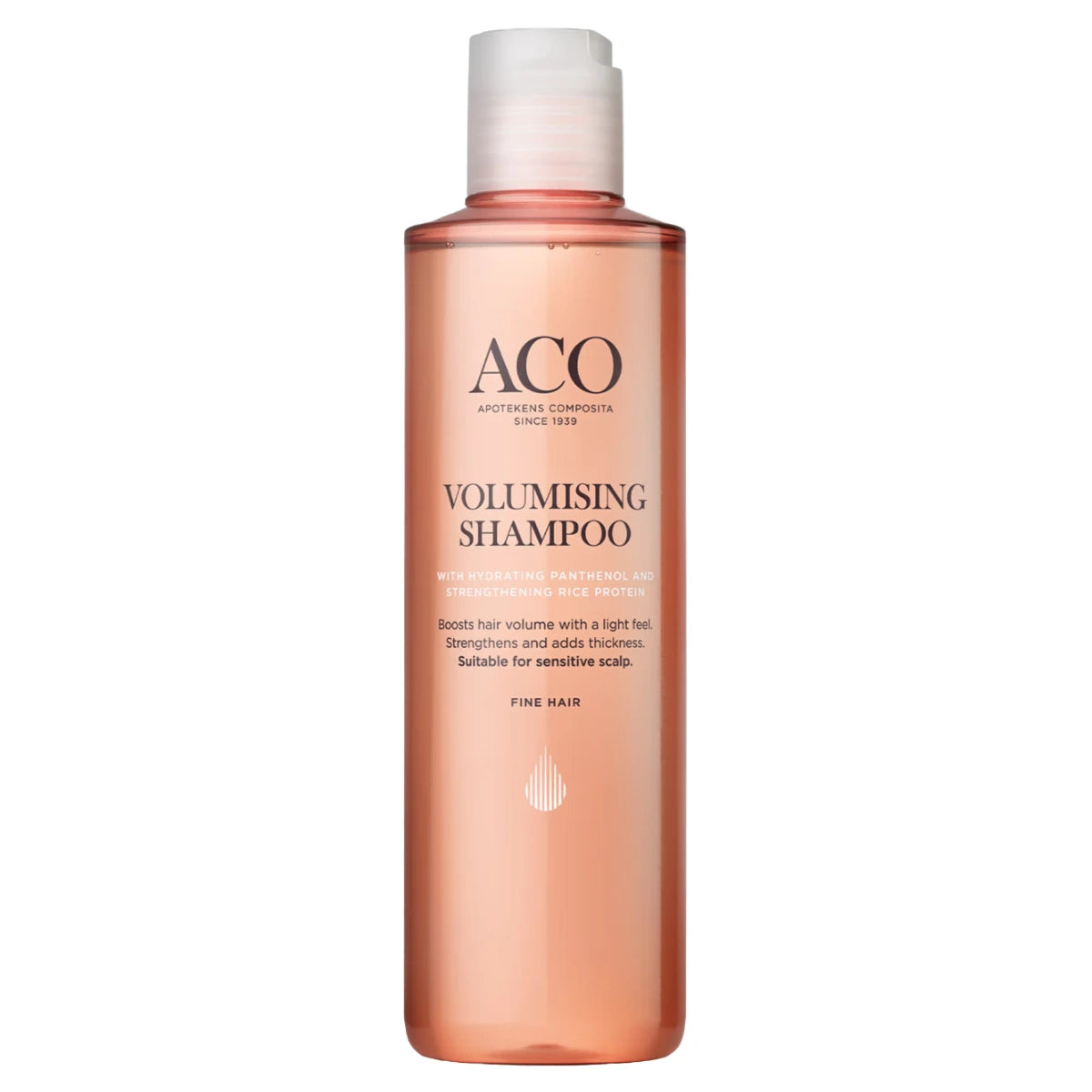 ACO Hair Volumising Shampoo tuuheuttava shampoo 250 ml