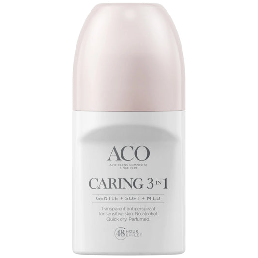 ACO Body Deo Caring 3 in 1 hajustettu antiperspirantti 50 ml
