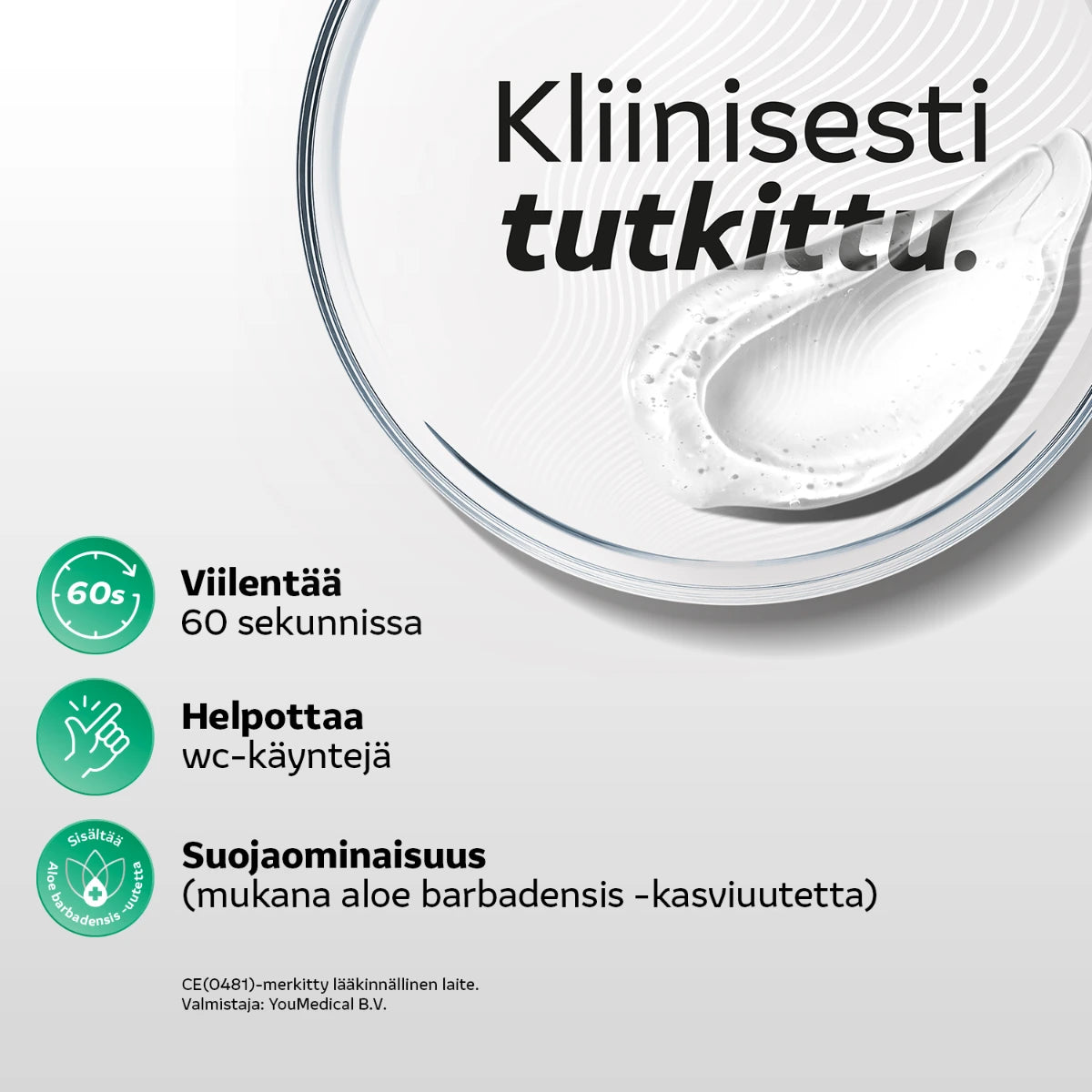 ActiProct Geeli + asetin 30 g kliinisesti tutkittu vaikutus