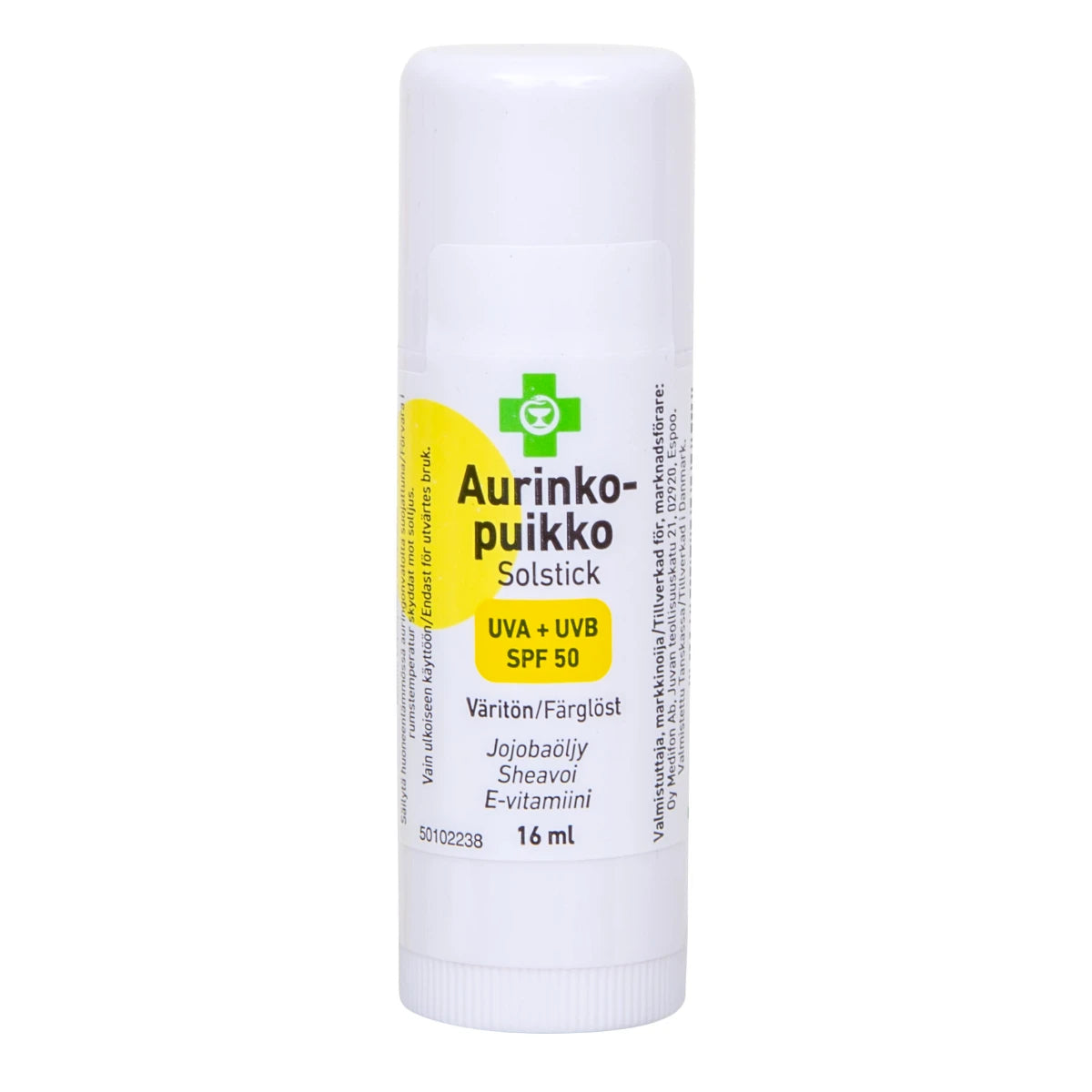 APTEEKKI Aurinkopuikko SPF50 16 ml herkille ihoalueille