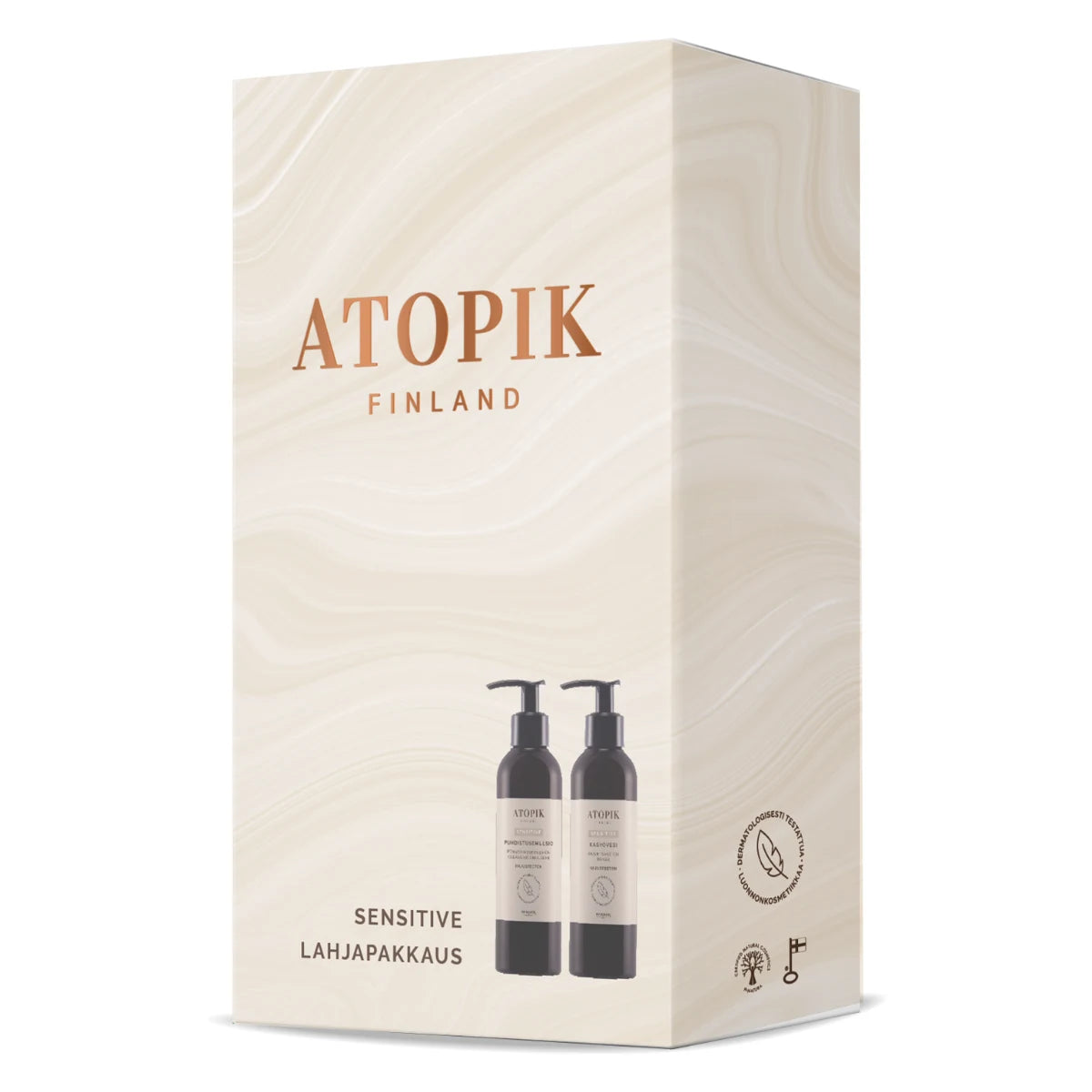 Atopik Sensitive Lahjapakkaus – ylellistä luonnonkosmetiikkaa herkälle iholle