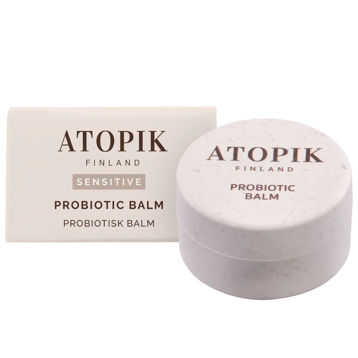 Atopik Sensitive Probiotic Balm 15 ml – Hajusteeton monitoimibalmi herkälle iholle