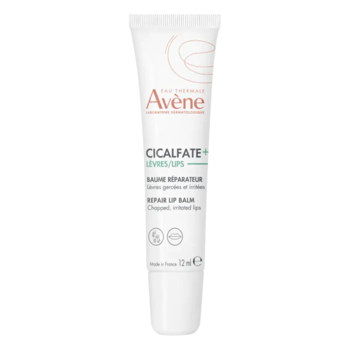 Avène Cicalfate+ Repair Lip Balm 12 ml – korjaa rohtuneita, ärtyneitä huulia