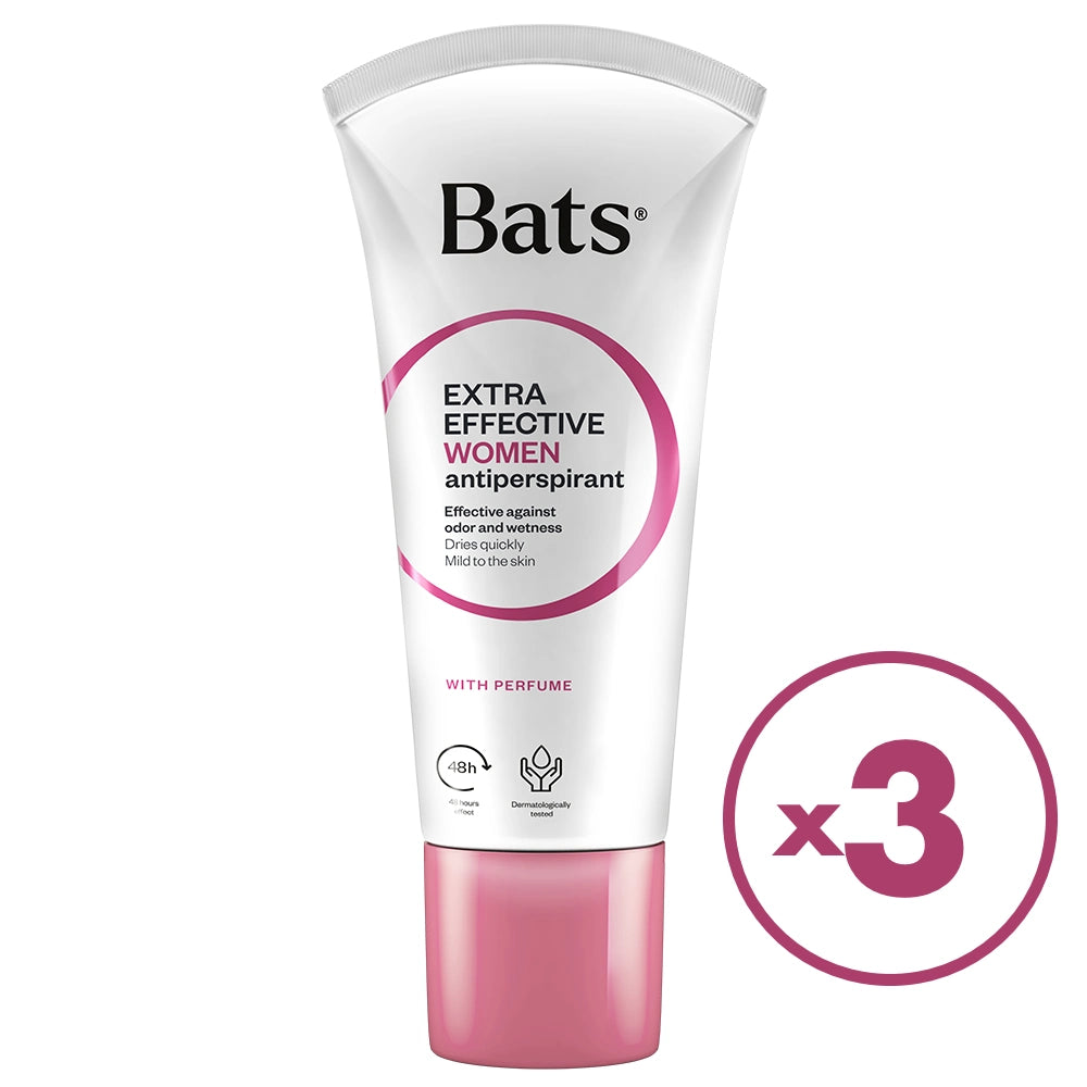 BATS Roll-on Women antiperspirantti 3x60 ml