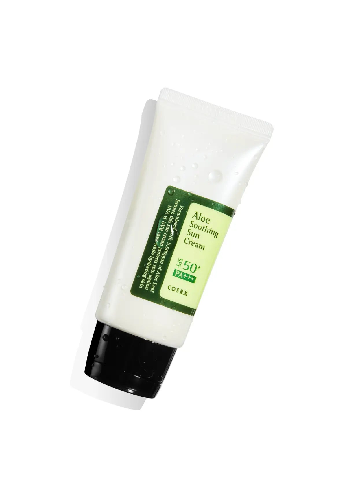 COSRX Aloe Soothing Sun Cream SPF50+ PA+++ 50 ml rauhoittava aurinkosuojavoide kasvoille