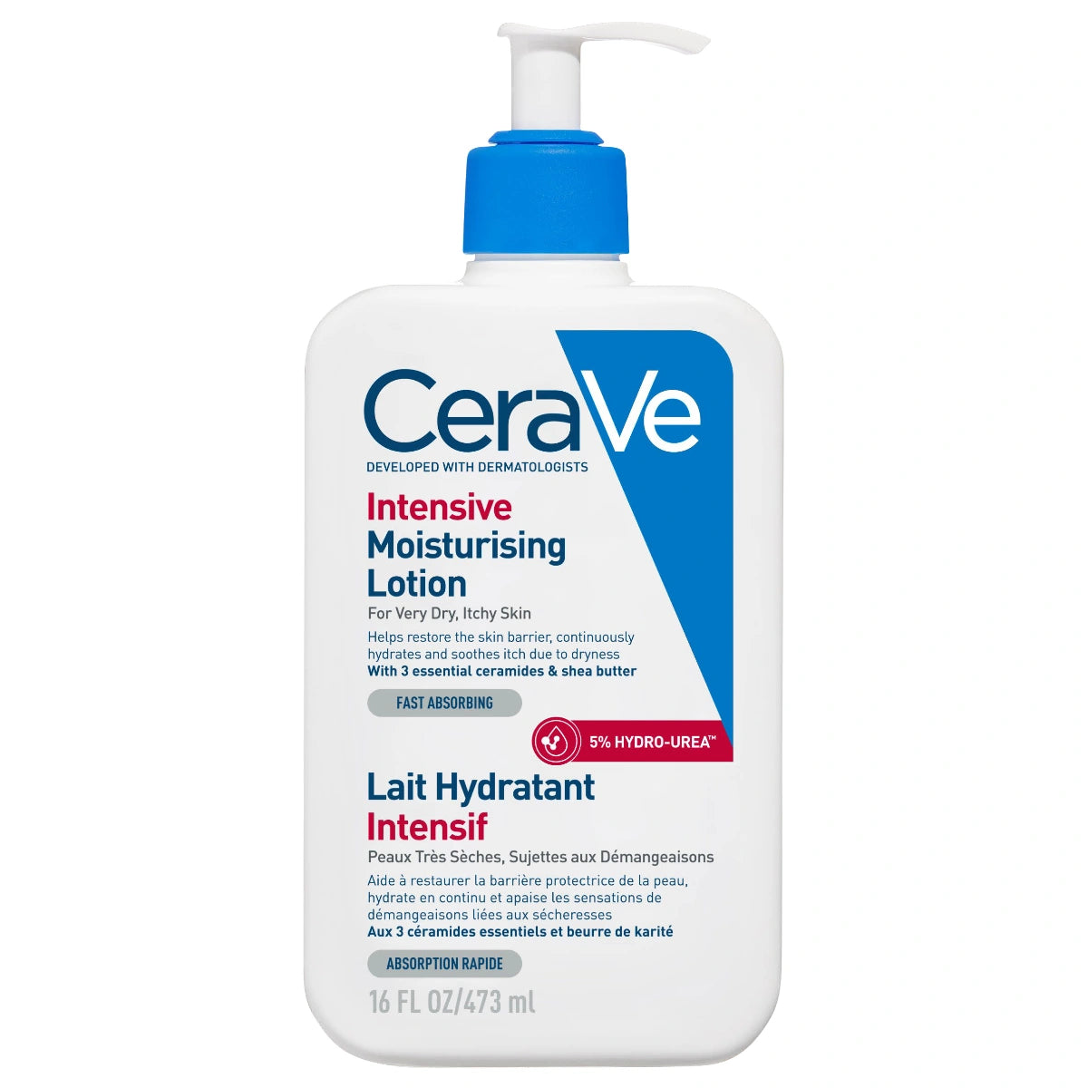 CeraVe Intensive Moisturising Lotion 473 ml – kosteuttava emulsio erittäin kuivalle ja kutisevalle iholle