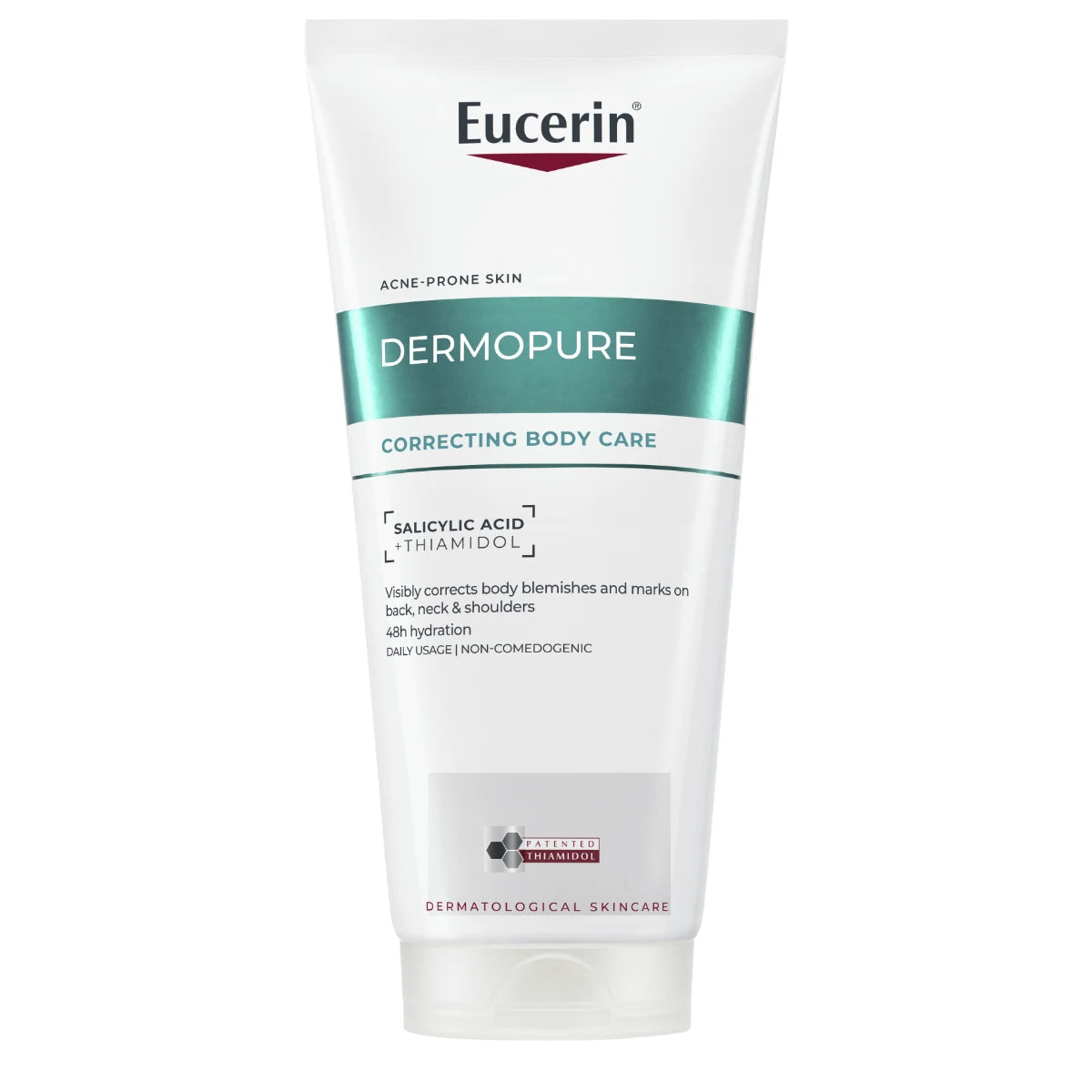 Eucerin DermoPure Correcting Body Care 200 ml – epäpuhtauksia vähentävä vartalovoide