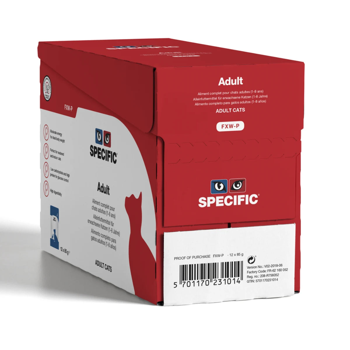 FXW-P Adult 12x85 g