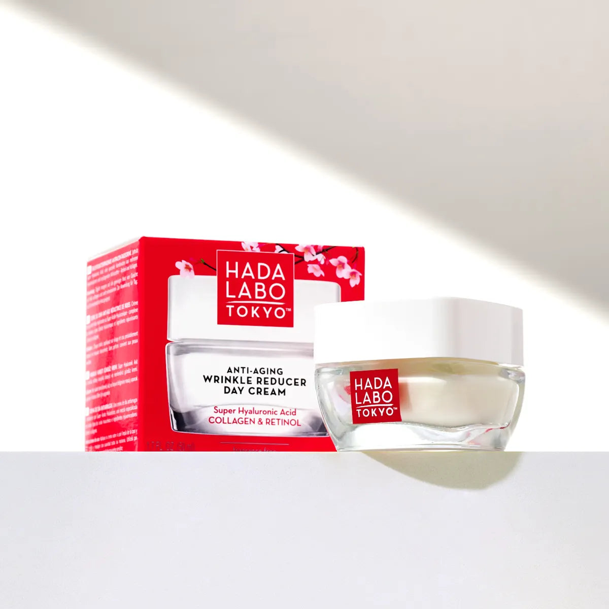 Hada Labo Tokyo Anti-Aging Wrinkle Reducer Day Cream 50 ml – vähentää juonteita