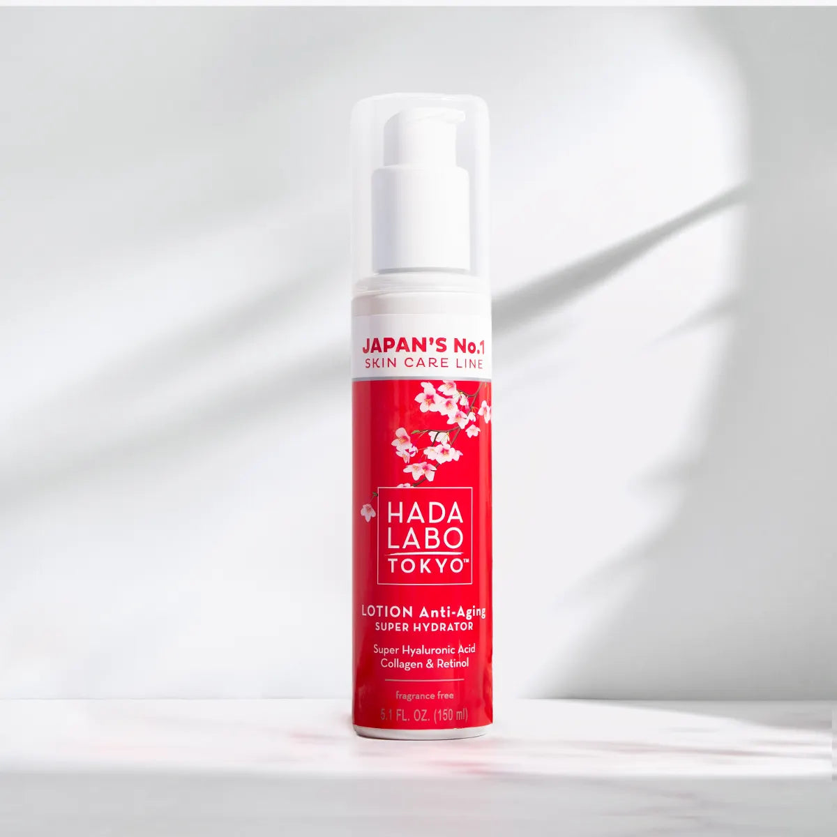 HADA Labo Tokyo Lotion Anti-Aging Super Hydrator 150 ml - syväkosteuttava hajusteeton hoitoneste