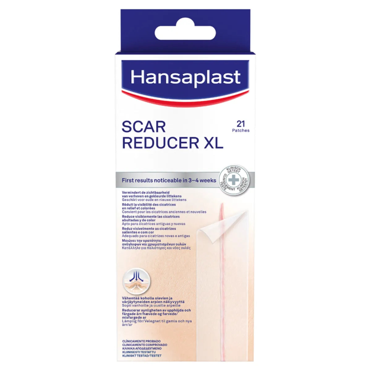 Hansaplast Scar Reducer XL 21 kpl – Laastari arpien hoitoon