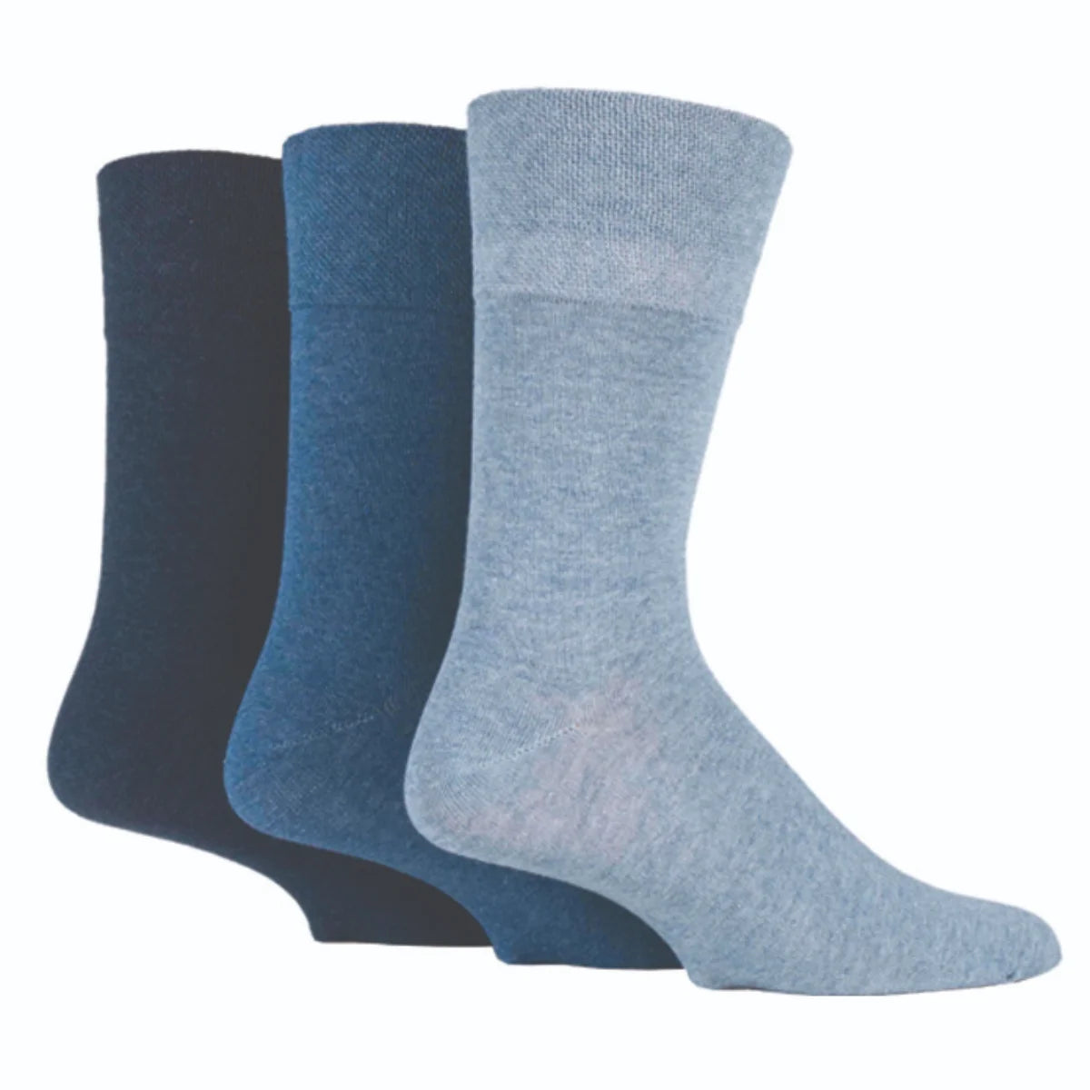 IOMI Footnurse Diabetessukka 39-45 värilliset 3 paria kiristämätön