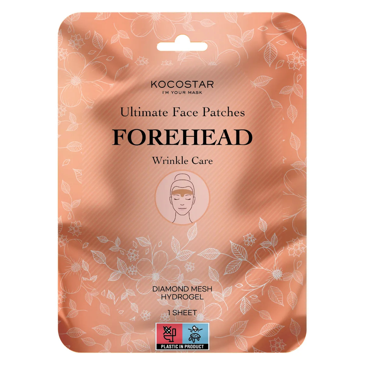 Kocostar Ultimate Face Patches Forehead 1 kpl – kasvoteippi otsan ryppyihin