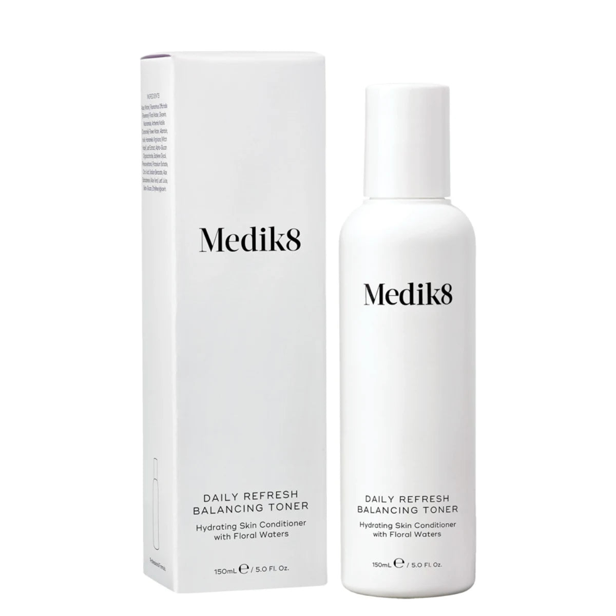 Medik8 Daily Refresh Balancing Toner 150 ml – syväkosteuttava kukkaiskasvovesi
