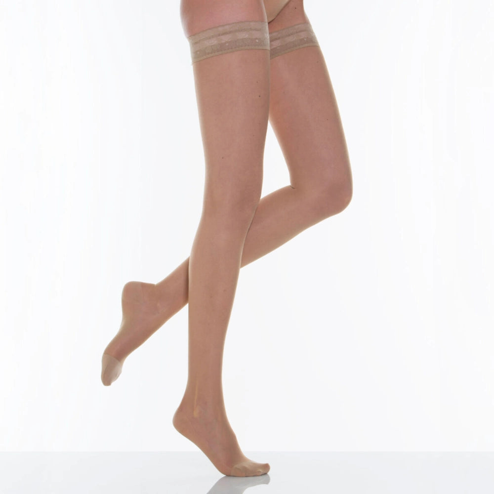 MEDISOX Ohut Stay-up tukisukat 140 DEN beige, koko M 1 pari