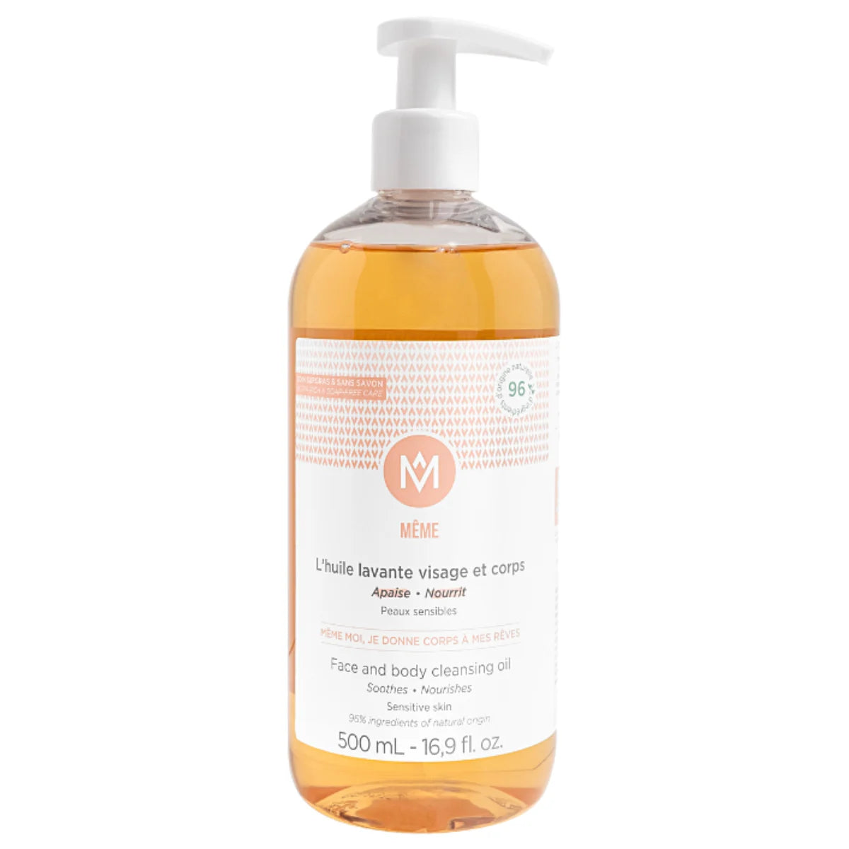 MEME Cleansing Oil Puhdistusöljy vartalolle 500 ml