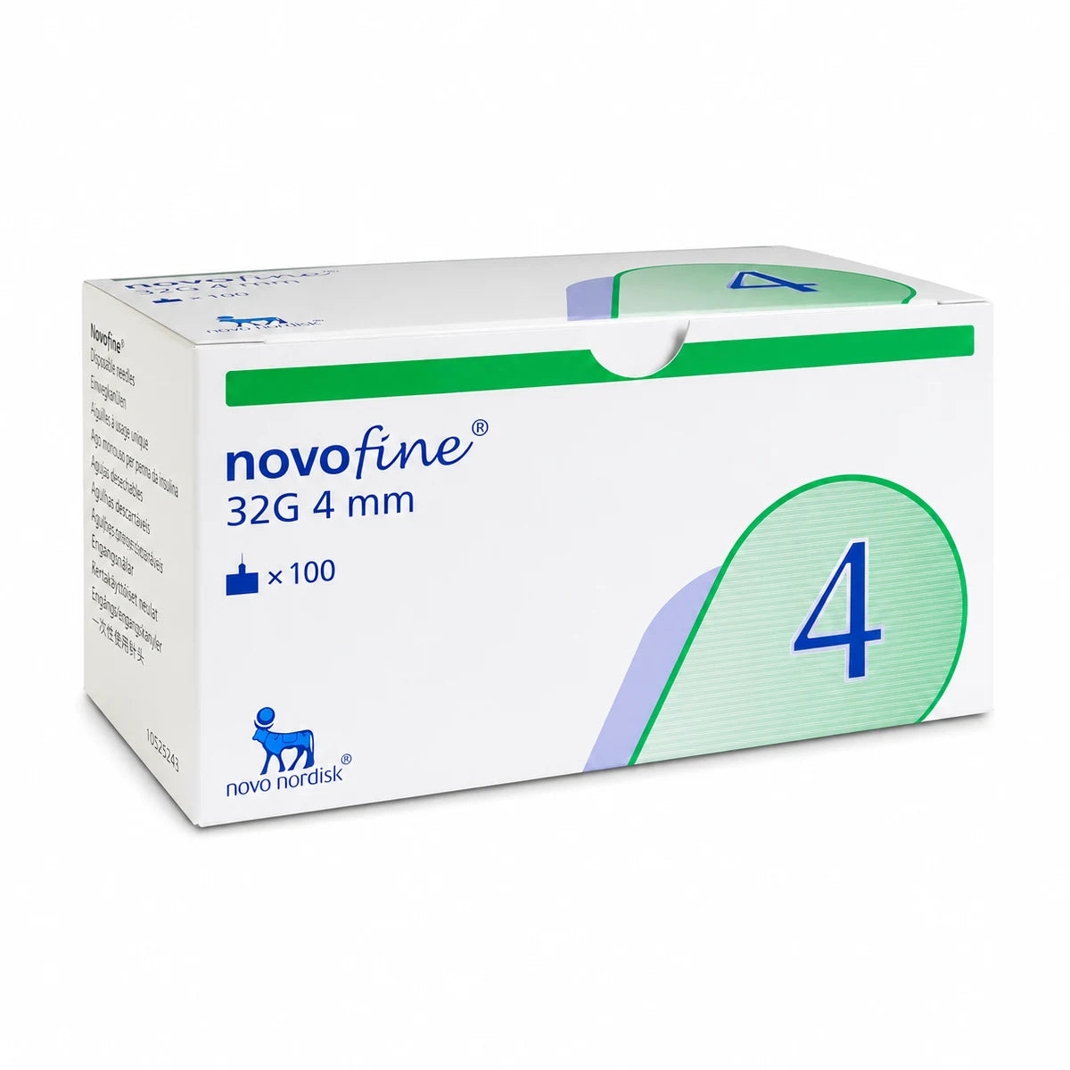 NovoFine 32G 4mm kynäneuloja 100 kpl