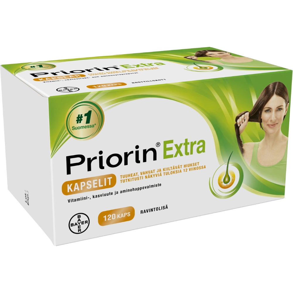 PRIORIN Extra kapseli 120 kpl, suomessa #1