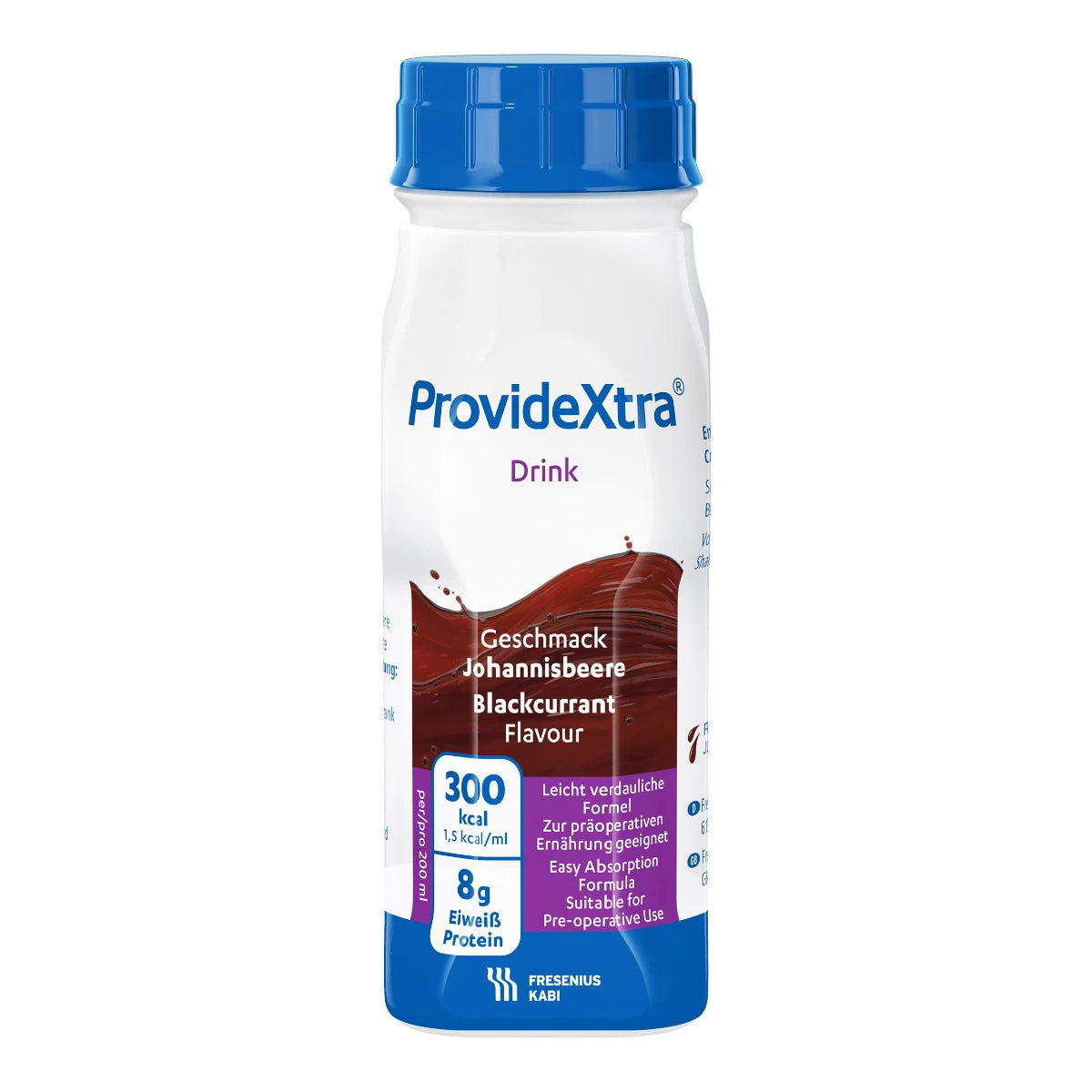PROVIDEXTRA Drink täydennysravintovalmiste mustaherukka 4x200 ml