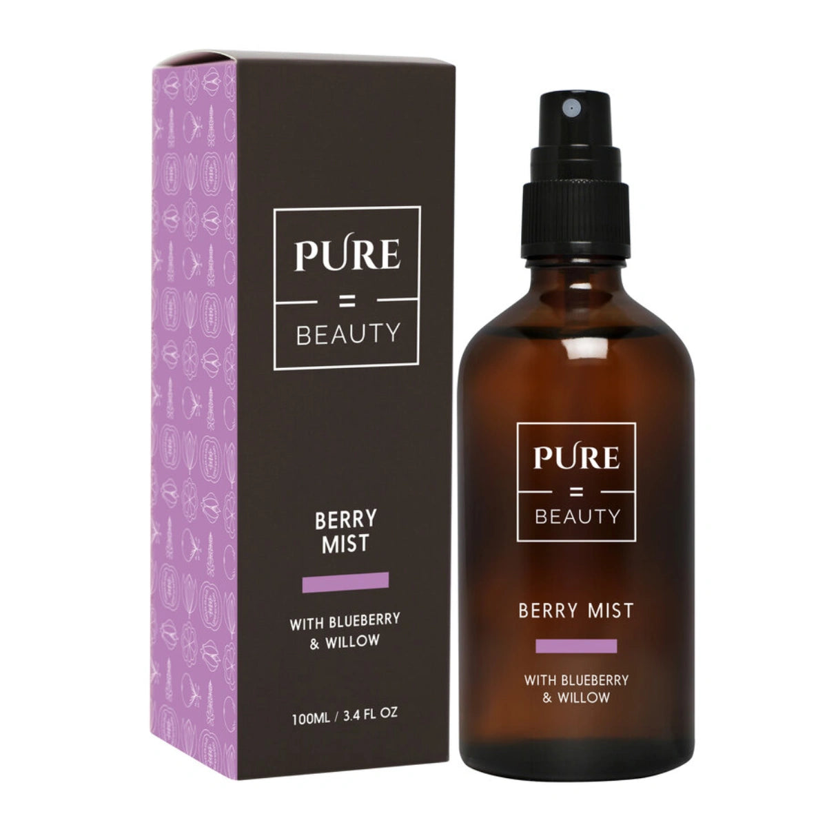 PURE=BEAUTY Berry Mist kasvovesisuihke 100 ml kosteutta ja virkistävä
