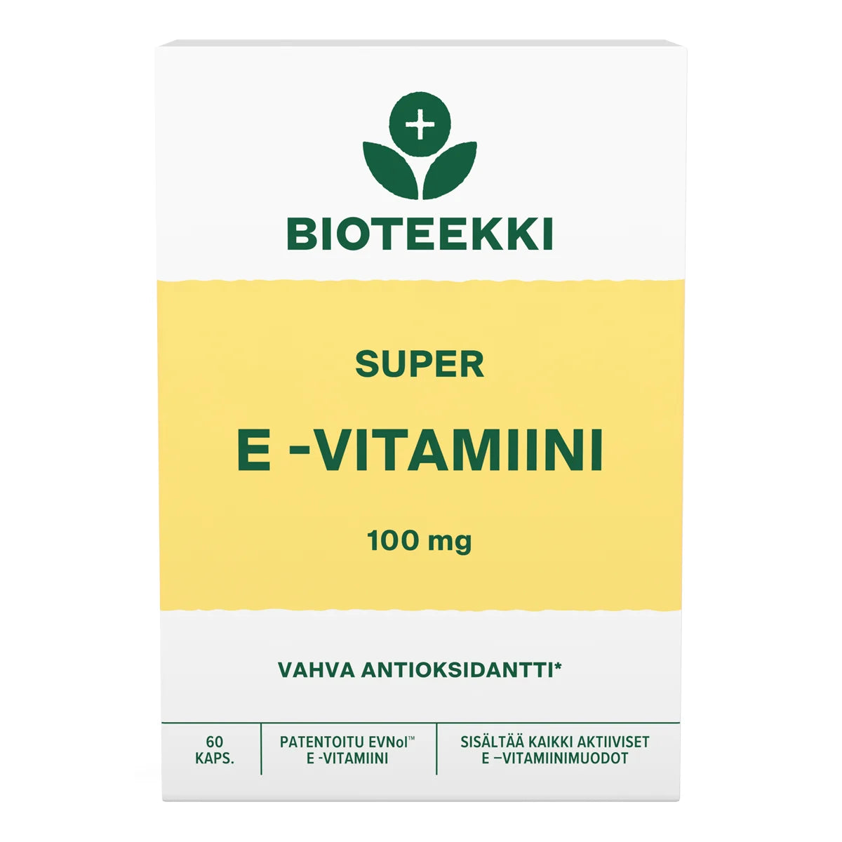 SUPER E-vitamiini 100 mg kapseli 60 kpl