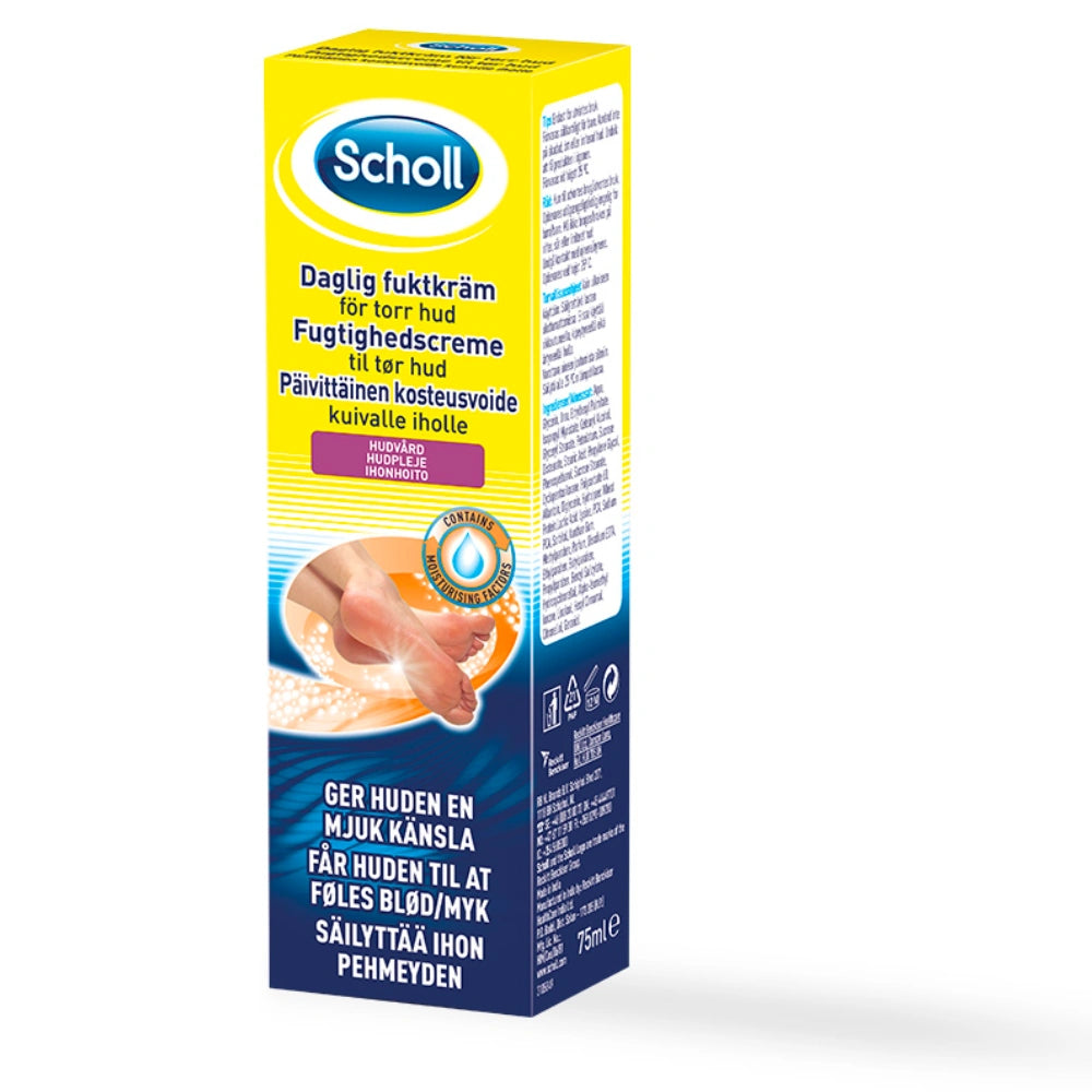 SCHOLL Päivittäinen kosteusvoide jaloille jalkavoide