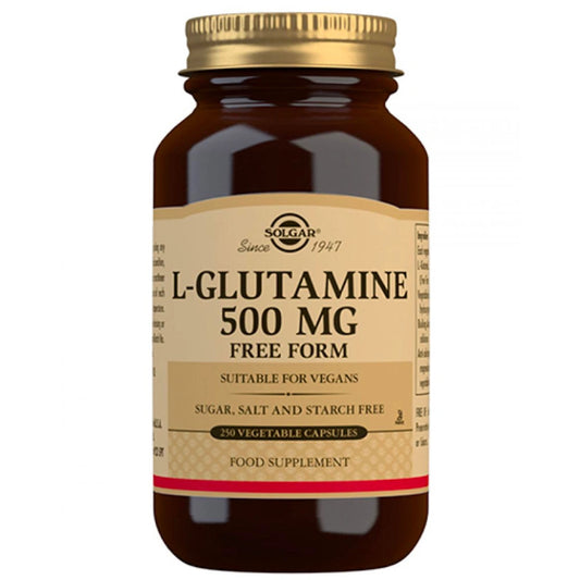 SOLGAR L-Glutamiini 500 mg kapseli 50 kpl