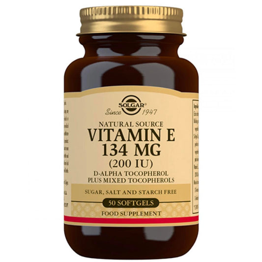 SOLGAR E-vitamiini 134 mg softgels 50 kpl