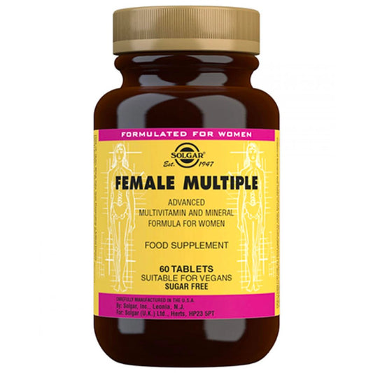 SOLGAR Female Multiple (naisten monivitamiini) 60 tablettia