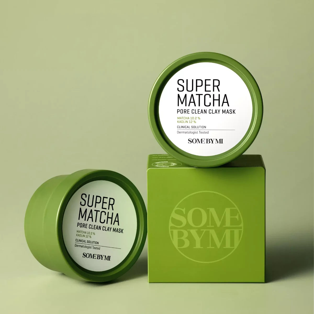 Some By Mi Super Matcha Pore Clean Clay Mask ihohuokosia puhdistava kasvonaamio