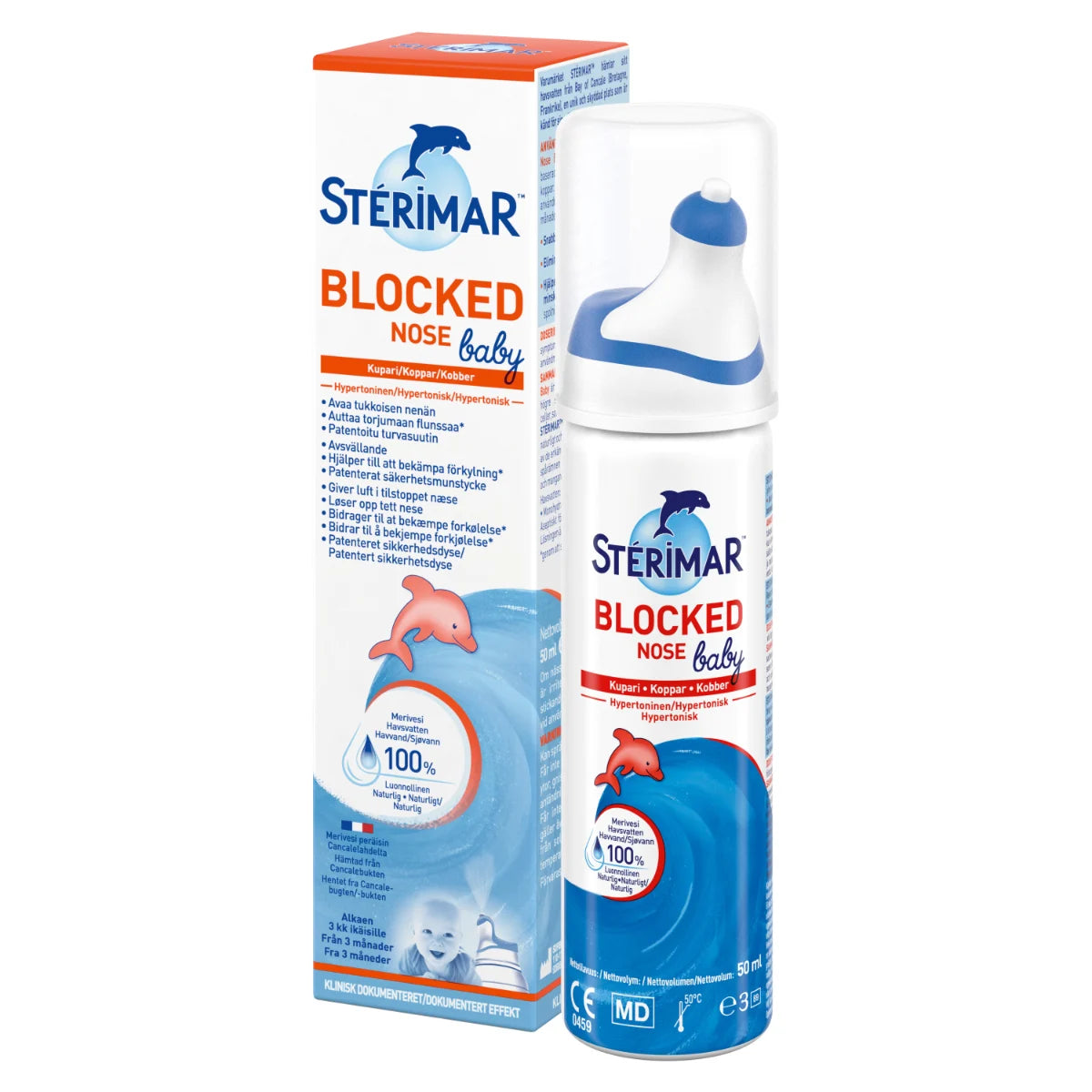 Sterimar Blocked Nose Baby nenäsuihke 50 ml