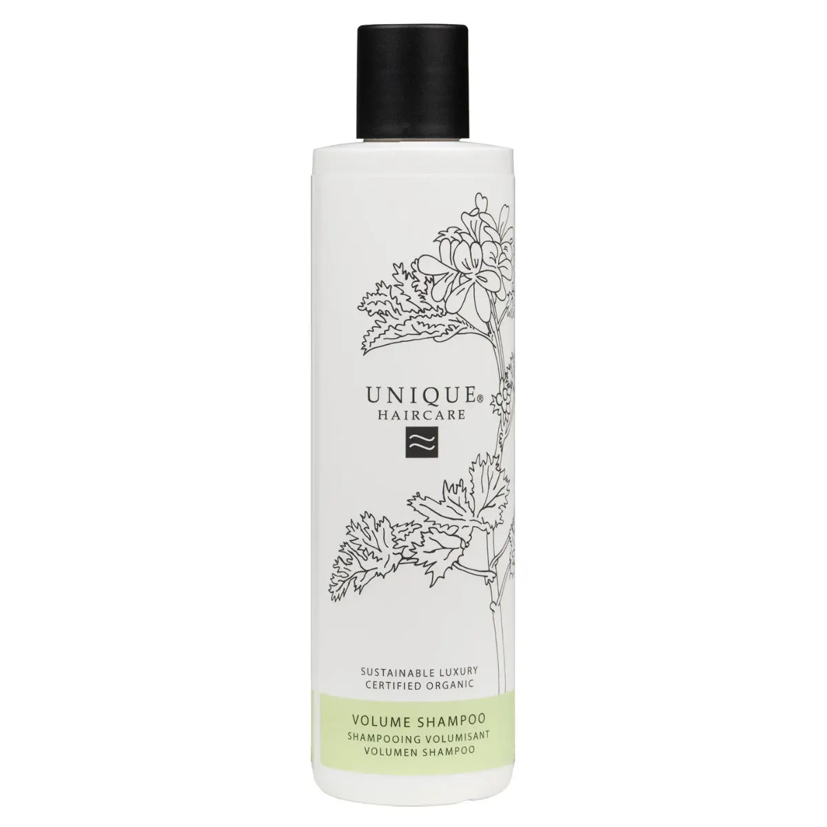 Unique Beauty Volume Shampoo 250 ml – tuuheuttava luomushampoo