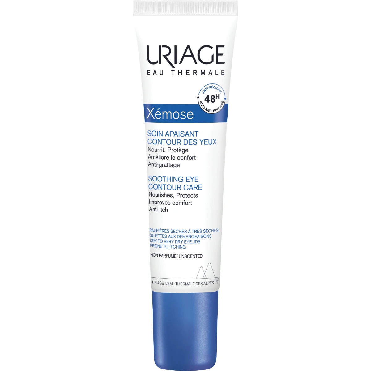 Uriage Xemose Soothing Eye Contour Care silmänympärysvoide 15 ml