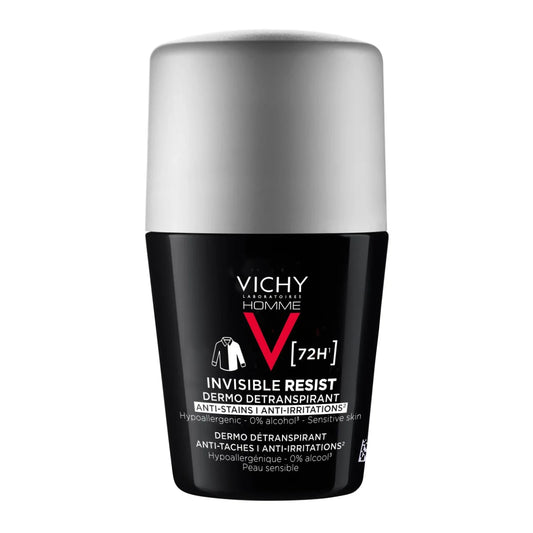 Vichy Homme Invisible Resist 72H Anti-Stain antiperspirantti 50 ml