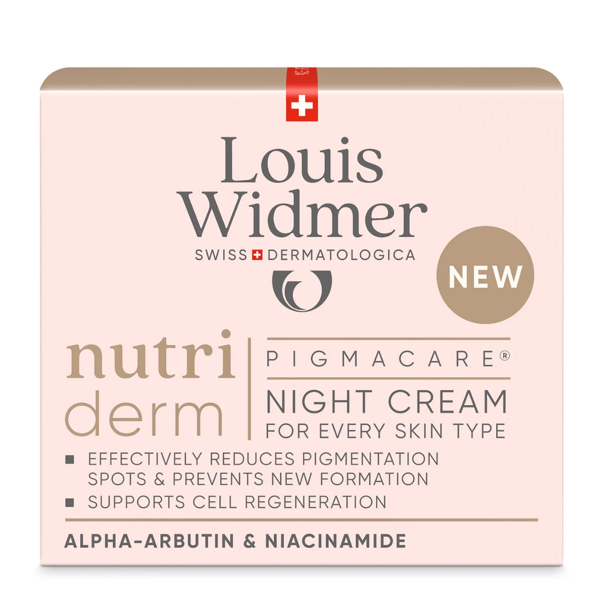 Widmer Nutriderm Pigmacare Night Cream hajusteeton yövoide kasvoille