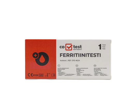 CO-TEST Ferritiinitesti 1 kpl