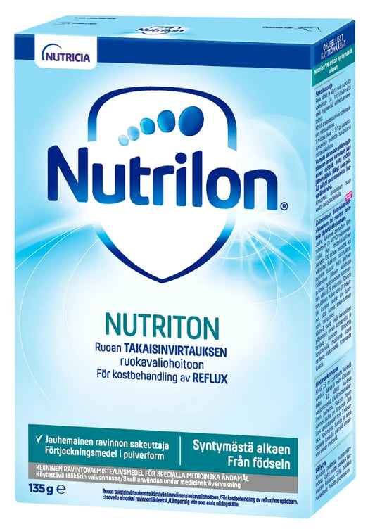 NUTRILON Nutriton kliininen ravintovalmiste ravinnon sakeuttamiseen 135 g