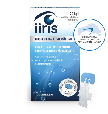IIRIS SILMÄTIPAT 20x0,5 ML