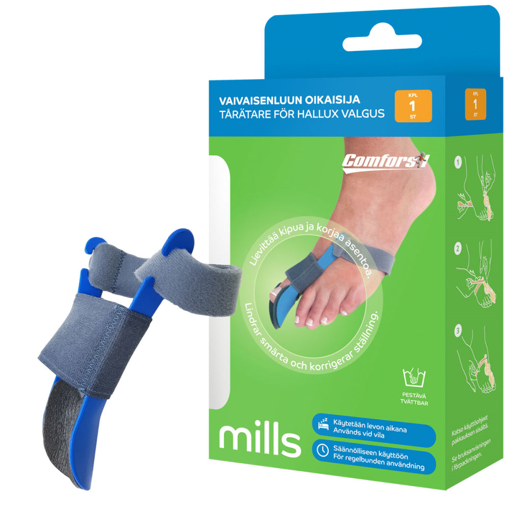 COMFORSIL VAIVAISENLUUN OIKAISIJA, VASEN, 1 KAPPALE