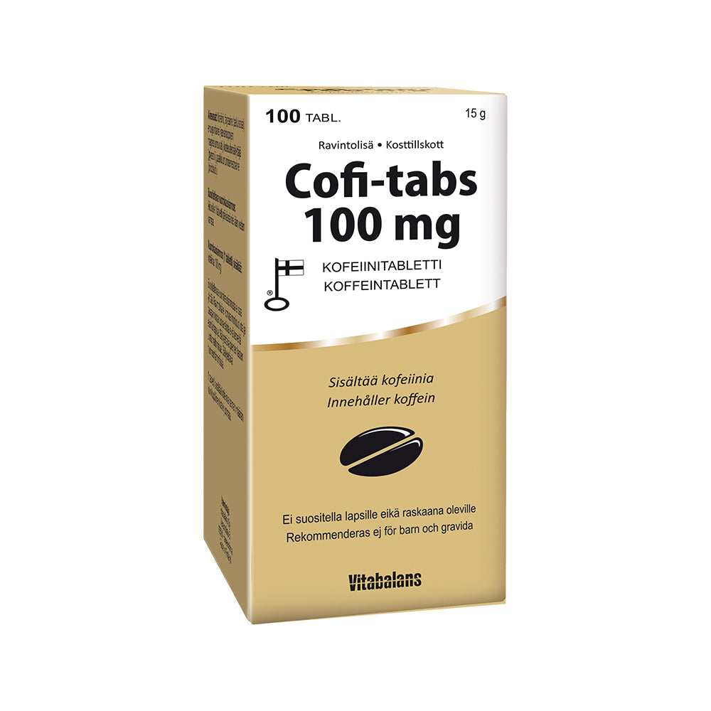 COFI-TABS KOFEIINITABLETTI 100 TABLETTIA