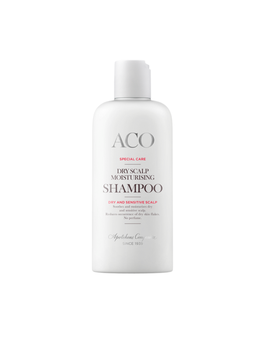 ACO Special Care Dry Scalp Shampoo kuivalle ja herkälle hiuspohjalle, hajusteeton 200 ml