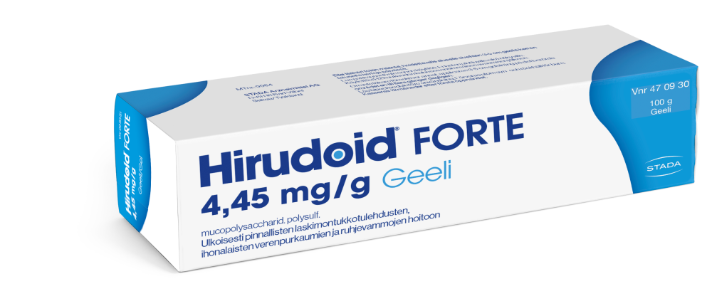 HIRUDOID FORTE 4,45 mg/g geeli 100 g