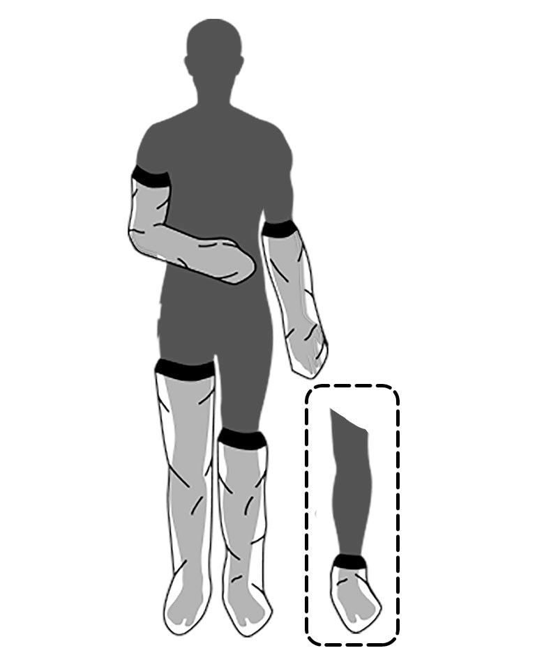 Kipsinsuoja LIMBO jalka/nikka M20