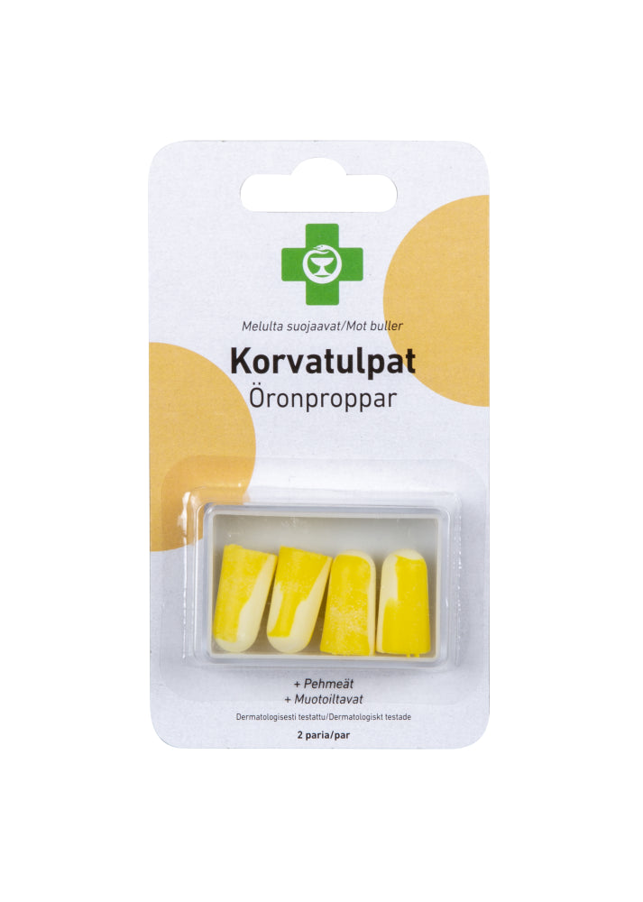 APTEEKKI Korvatulpat muotoiltu