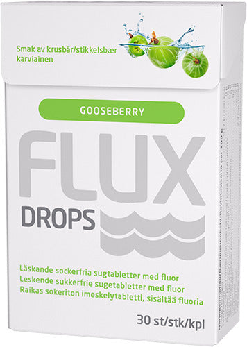 FLUX Drops Karviaisenmakuinen imeskelytabletti 30 kpl