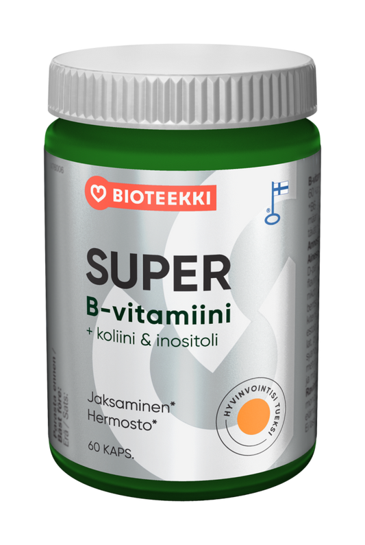 SUPER B-vitamiinikapseli 60 kpl
