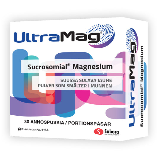 ULTRAMAG Sucrosomial magnesium 187,5 mg annosjauhe 30 annospussia