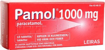 PAMOL 1000 mg tabletti