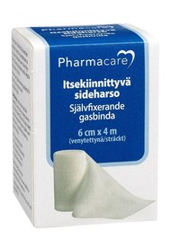 PHARMACARE ITSEKIINNITTYVÄ SIDEHARSO 6CMX4M 1 KPL