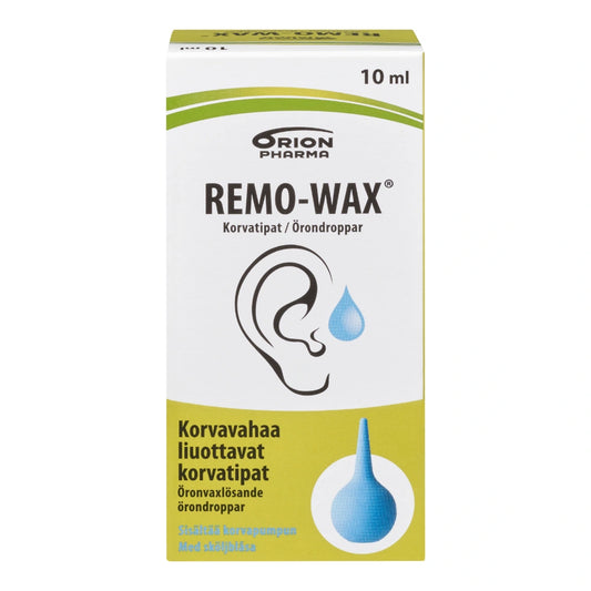 REMO-WAX korvatipat + pumppu 10 ml